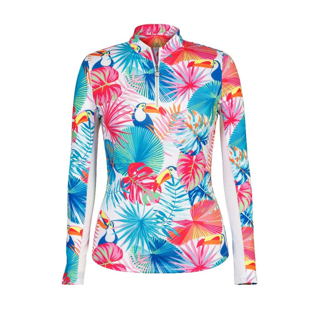 Brigitta Top Jungle Jive Print